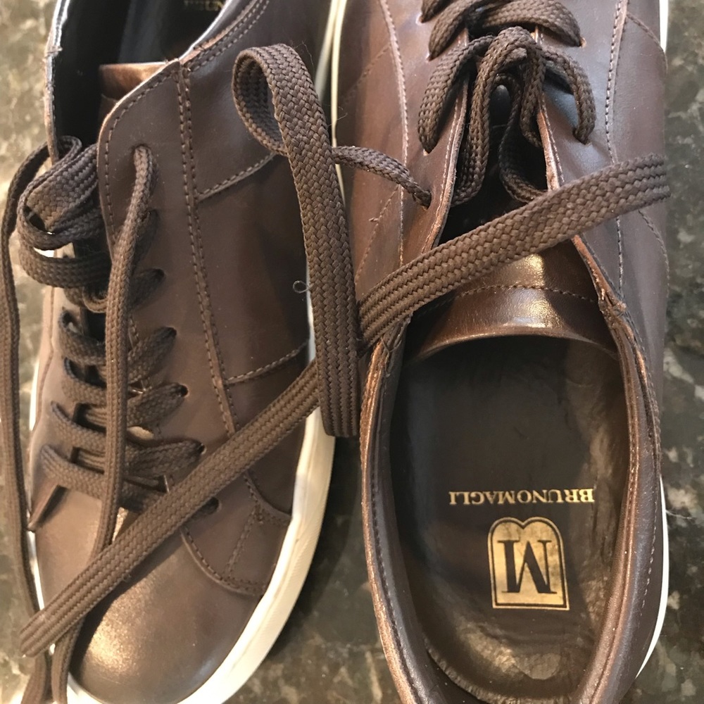 Bruno Magli brown sneakers size 10 1/2 men’s